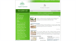 Desktop Screenshot of irrigation.punjab.gov.pk